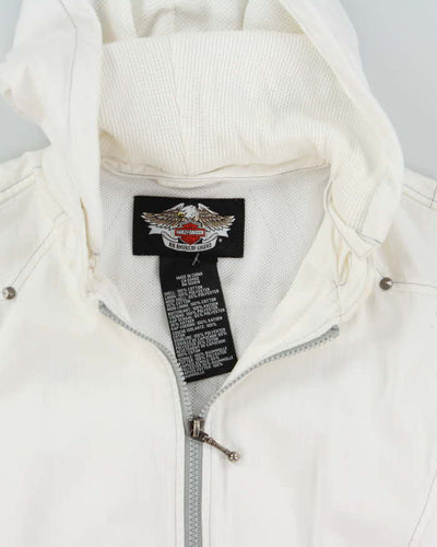 Vintage Y2k 00s Harley Davidson Lightweight Embroidered Jacket - S