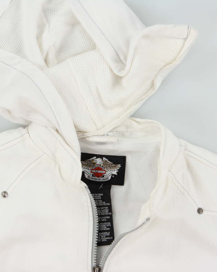 Vintage Y2k 00s Harley Davidson Lightweight Embroidered Jacket - S