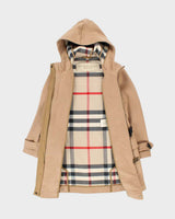 Vintage Burberry Wool Duffel Coat - S