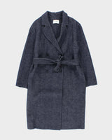 Sandro Wool Double Breasted Coat - S