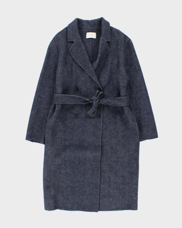 Sandro Wool Double Breasted Coat - S