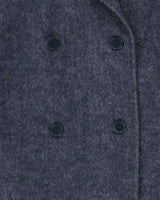 Sandro Wool Double Breasted Coat - S