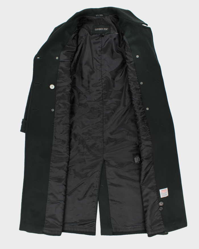 Vintage London Fog Double Breasted Heavy Wool Coat - L