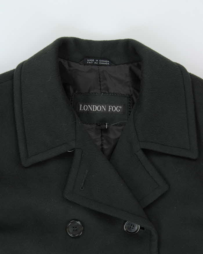 Vintage London Fog Double Breasted Heavy Wool Coat - L