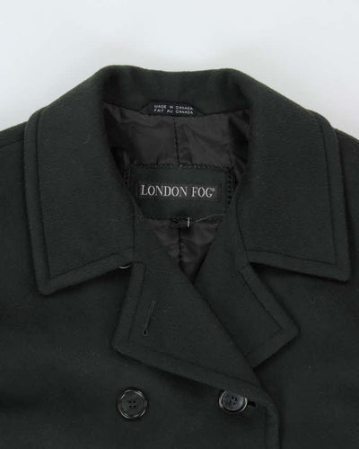 Vintage London Fog Double Breasted Heavy Wool Coat - L
