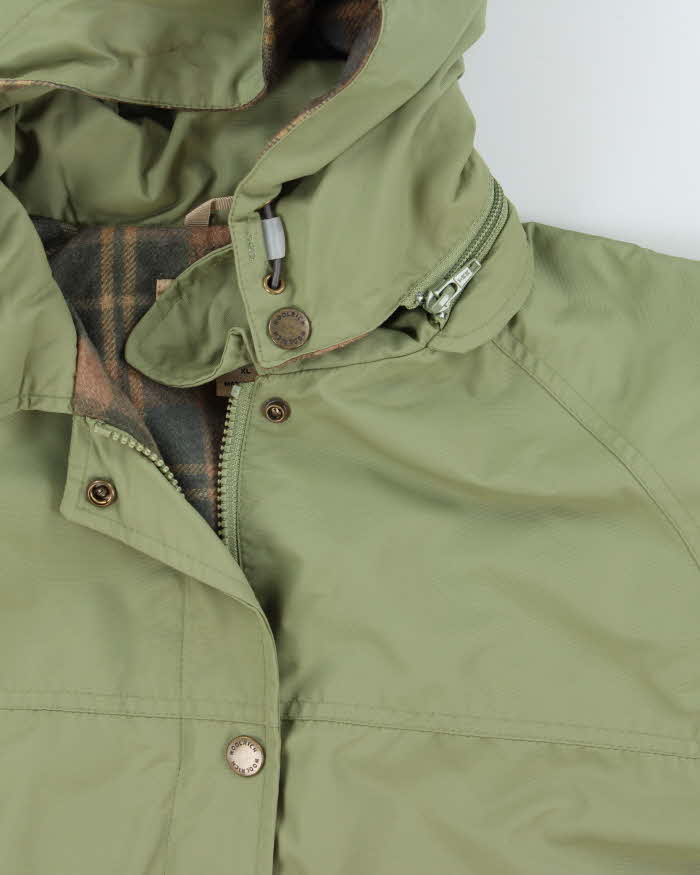 Woolrich Waterproof Hooded Wool Lined Jacket - XL