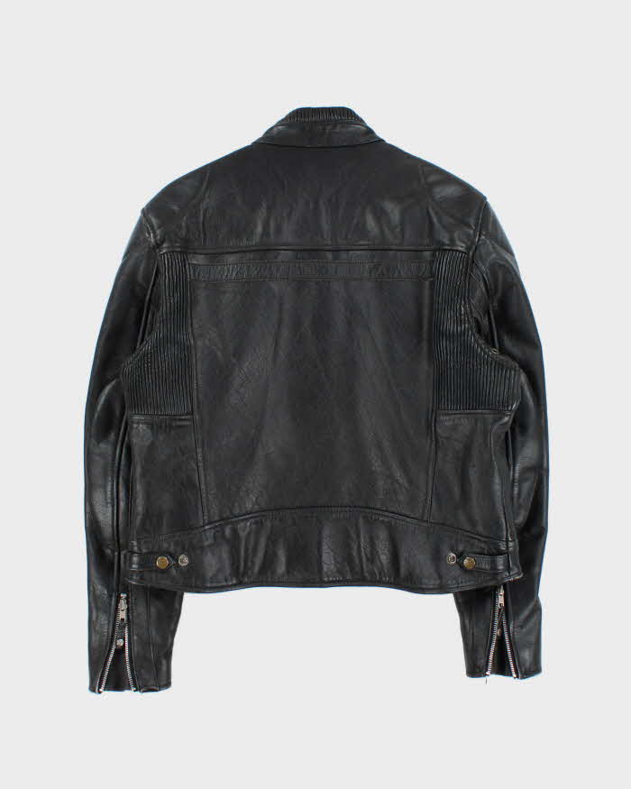 Vintage First Leather Motorcycle Jacket - L