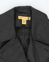 Vintage 90s Donna Karan Lightweight Trench Coat - L