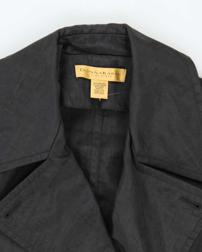 Vintage 90s Donna Karan Lightweight Trench Coat - L