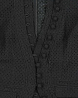Vera Wang Lace Silk Lined Blazer Jacket - M
