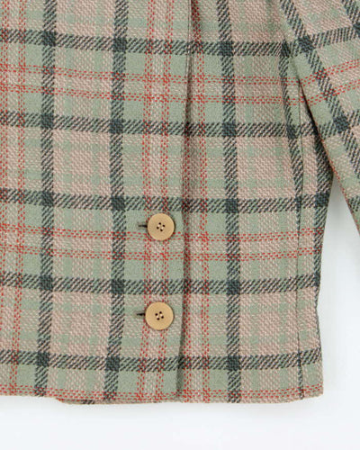 Vintage 90s Georgio Armani Wool Cropped Blazer Jacket - M
