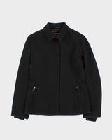 Vintage Prada Wool Zip-up Jacket - S