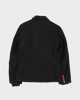 Vintage Prada Wool Zip-up Jacket - S