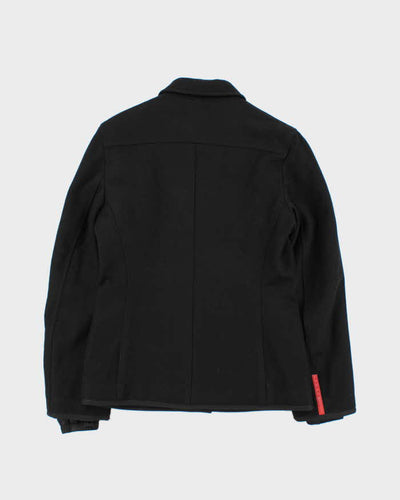 Vintage Prada Wool Zip-up Jacket - S