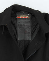 Vintage Prada Wool Zip-up Jacket - S