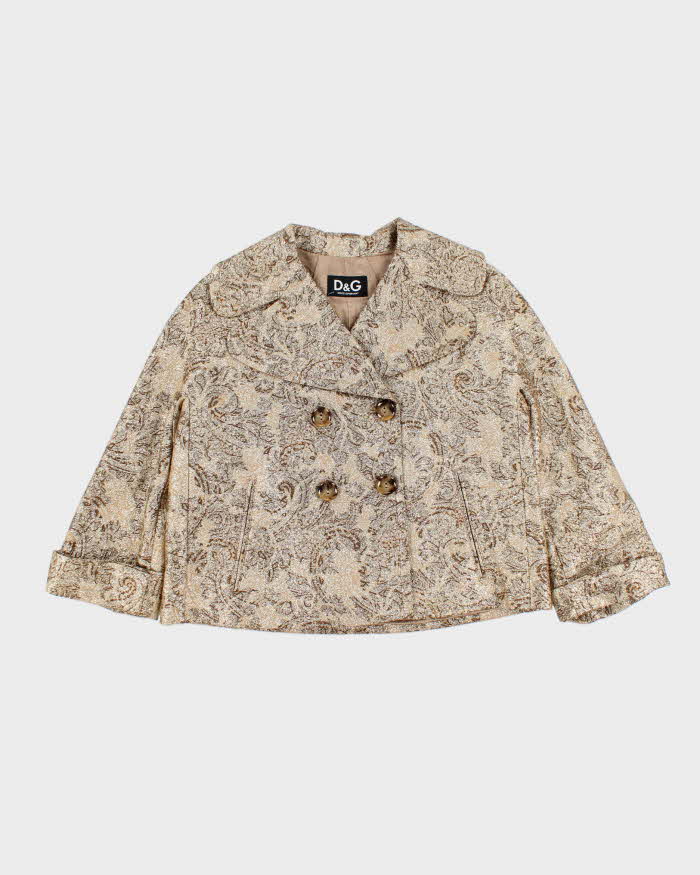 Vintage Dolce &amp; Gabbana Brocade Jacket - M