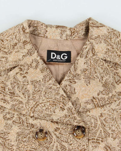 Vintage Dolce & Gabbana Brocade Jacket - M