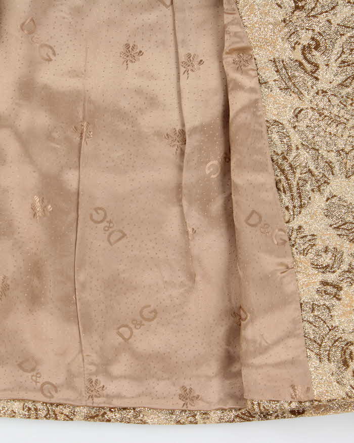 Vintage Dolce &amp; Gabbana Brocade Jacket - M