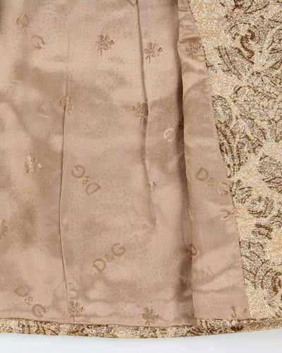 Vintage Dolce & Gabbana Brocade Jacket - M