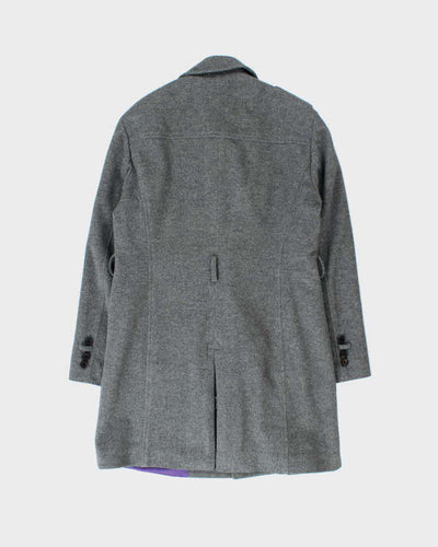 Vintage 00s Christian Lacroix Homme Double Breasted Wool Coat -