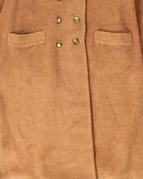 Vintage 90s Valentino Miss V Double Breasted Wool Coat - L