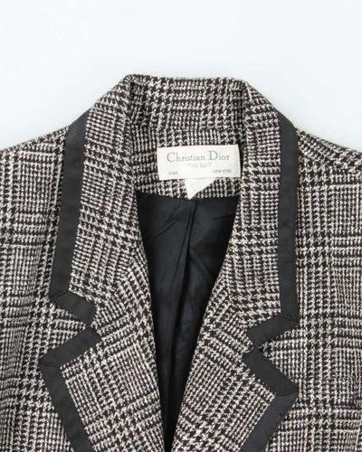 Vintage 80s Christian Dior Blazer Jacket - M