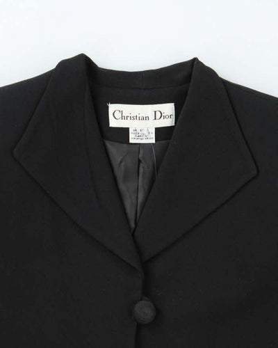 Vintage 80s Christian Dior Blazer Jacket - M
