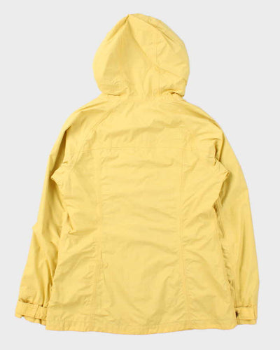 The North Face Butter Yellow Waterproof Hooded Jacket - M
