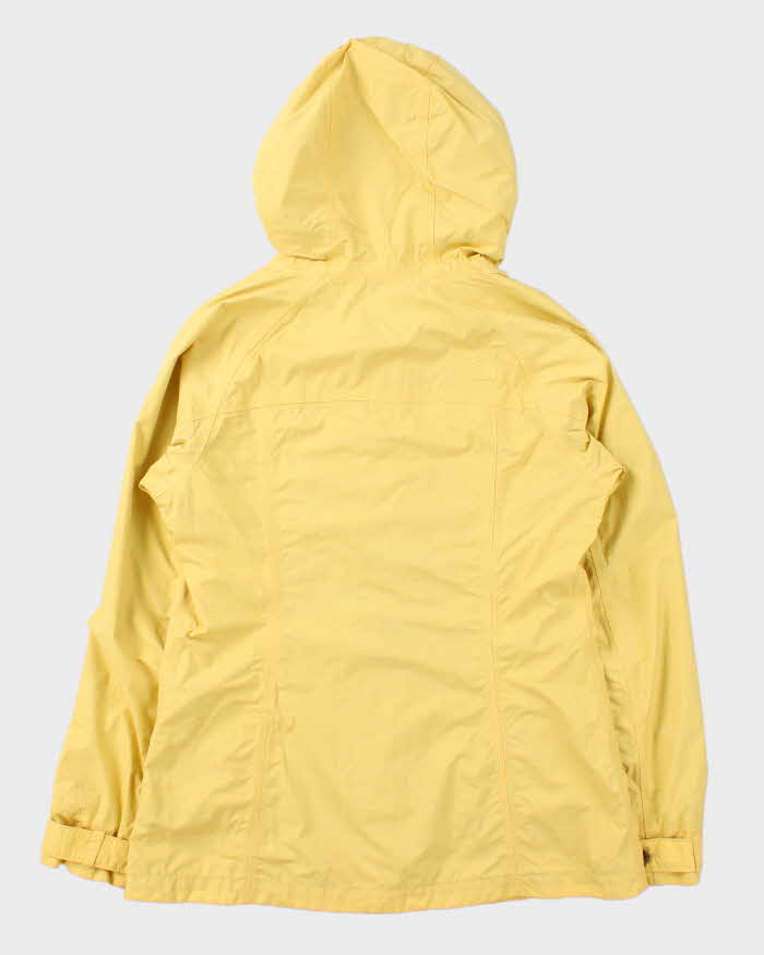 The North Face Butter Yellow Waterproof Hooded Jacket - M