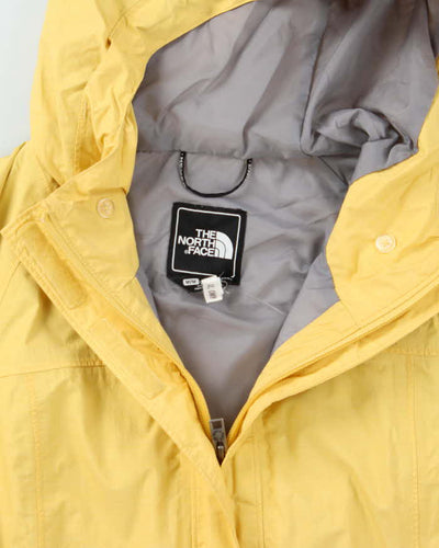 The North Face Butter Yellow Waterproof Hooded Jacket - M