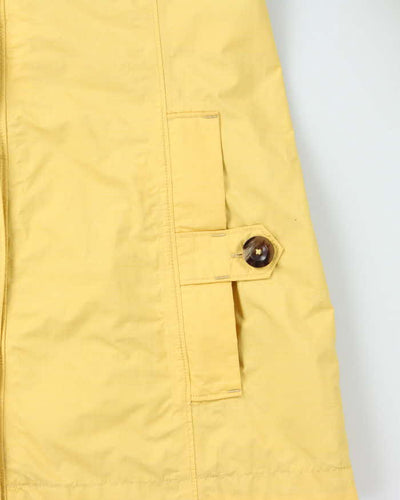 The North Face Butter Yellow Waterproof Hooded Jacket - M