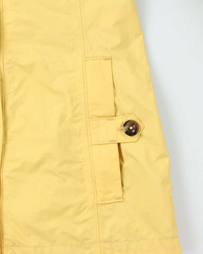 The North Face Butter Yellow Waterproof Hooded Jacket - M