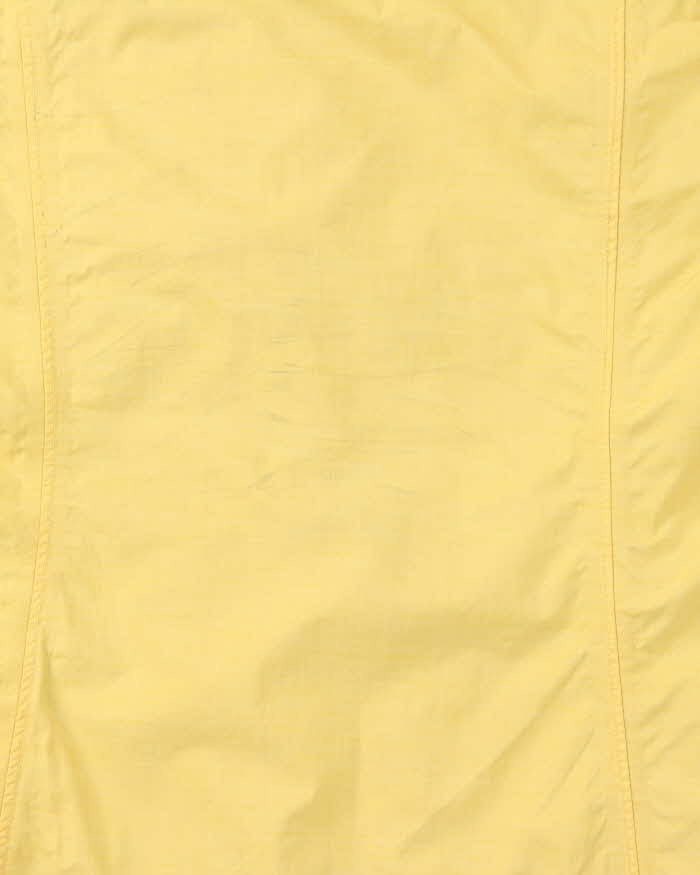 The North Face Butter Yellow Waterproof Hooded Jacket - M