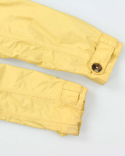 The North Face Butter Yellow Waterproof Hooded Jacket - M