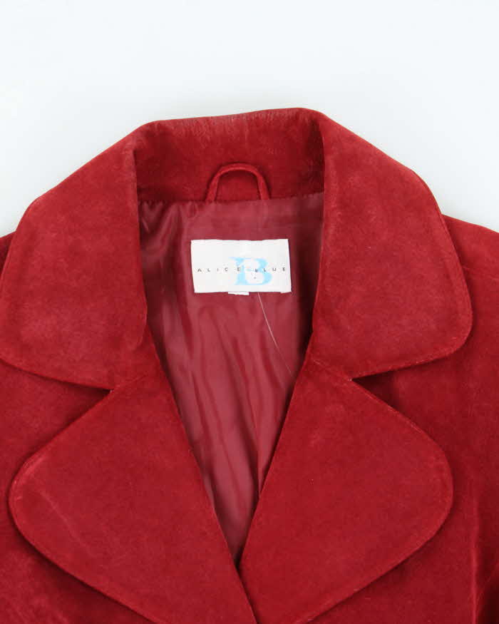 Vintage Alice Blue Suede Jacket - S