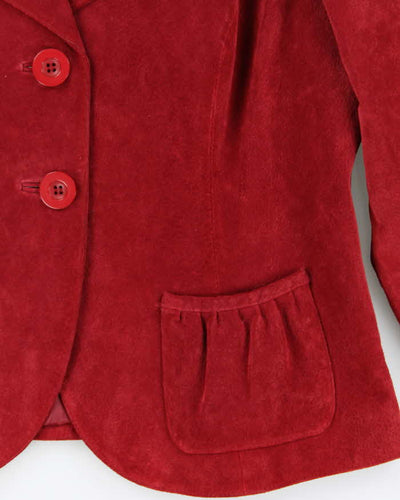 Vintage Alice Blue Suede Jacket - S