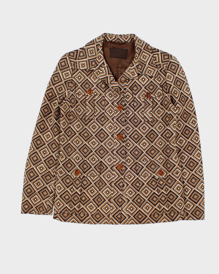 Vintage FW 1996 Prada Technical Gabardine Button Up Jacket - M