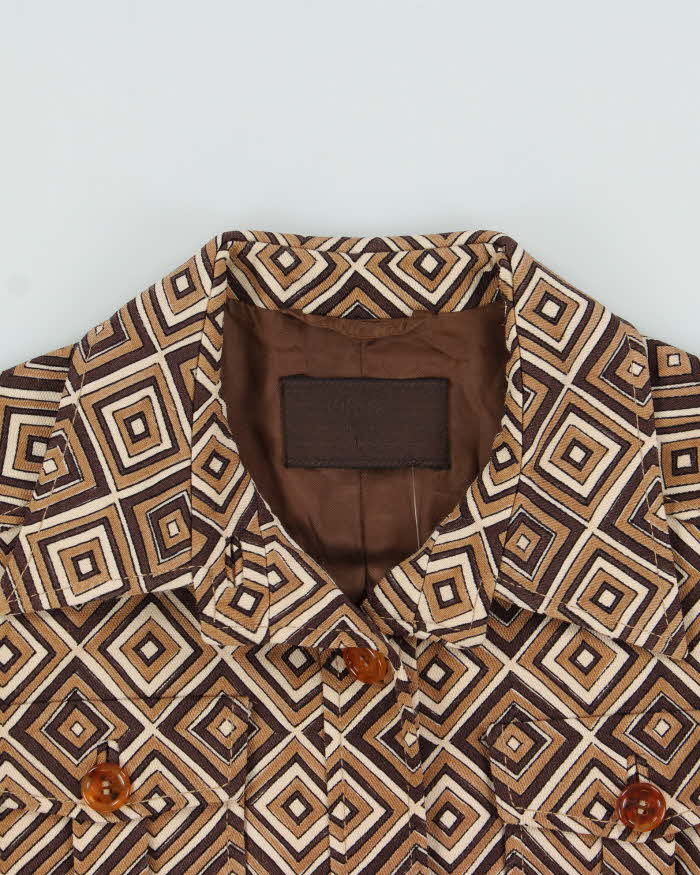 Vintage FW 1996 Prada Technical Gabardine Button Up Jacket - M