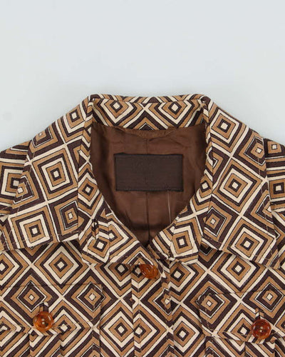 Vintage FW 1996 Prada Technical Gabardine Button Up Jacket - M