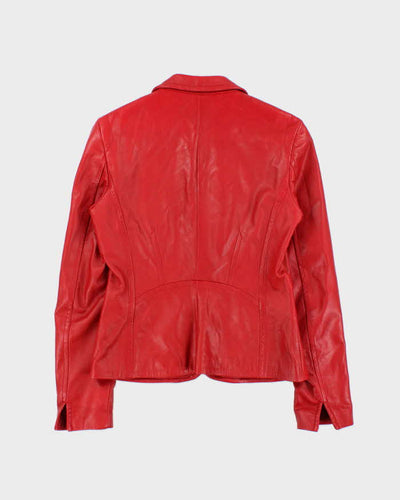 Vintage Danier Leather Blazer Jacket - S