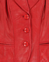 Vintage Danier Leather Blazer Jacket - S