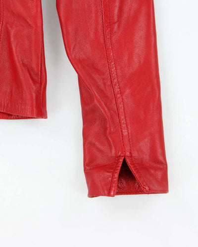 Vintage Danier Leather Blazer Jacket - S