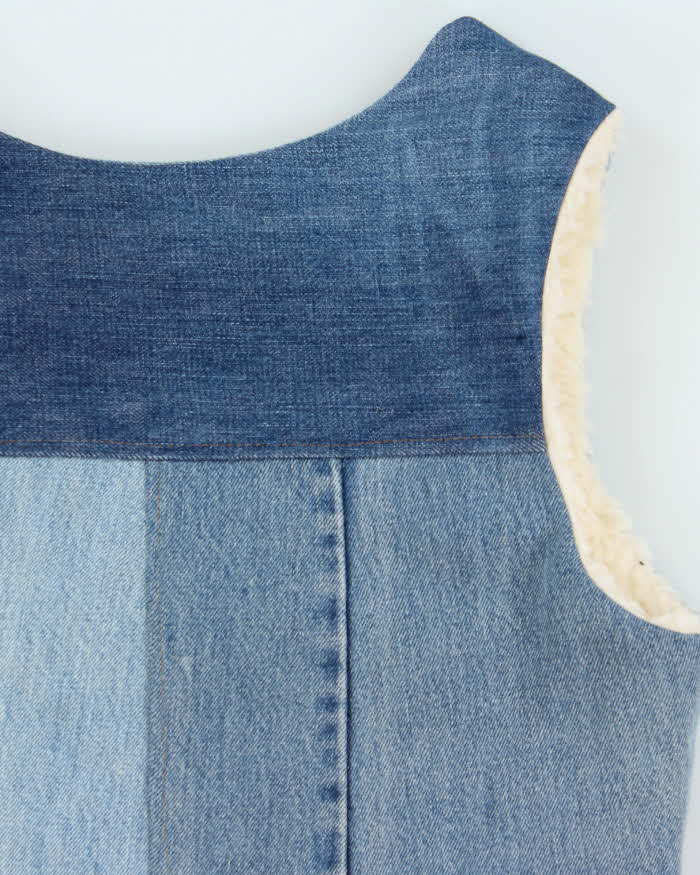 Rokit Originals Denver Denim Waistcoat - S