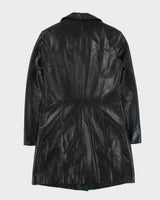 Vintage Danier Long Leather Jacket - XS