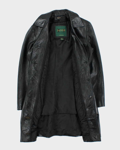 Vintage Danier Long Leather Jacket - XS