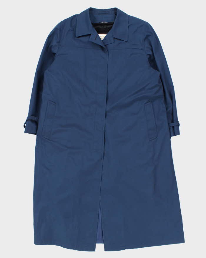 Vintage 1980s London Fog Navy Oversized Insulated Mac - XXL