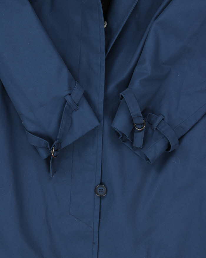 Vintage 1980s London Fog Navy Oversized Insulated Mac - XXL