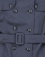 Vintage 00s Brooks Brothers Navy Double Breasted Coat - M