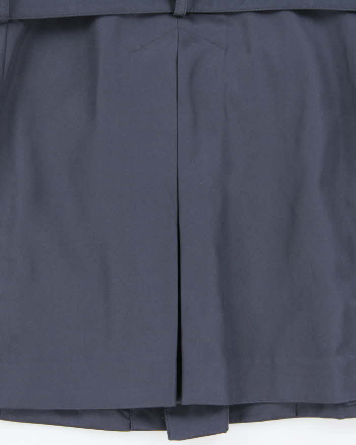 Vintage 00s Brooks Brothers Navy Double Breasted Coat - M