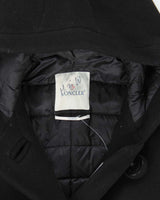 Moncler Premiere Caines Hooded Wool Down Quilted Overcoat - XXL